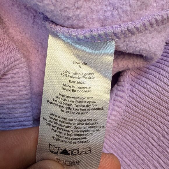 Spongebob Squarepants Patrick Star Hoodie Black Bikini Bottom Drivers License S - Picture 6 of 7